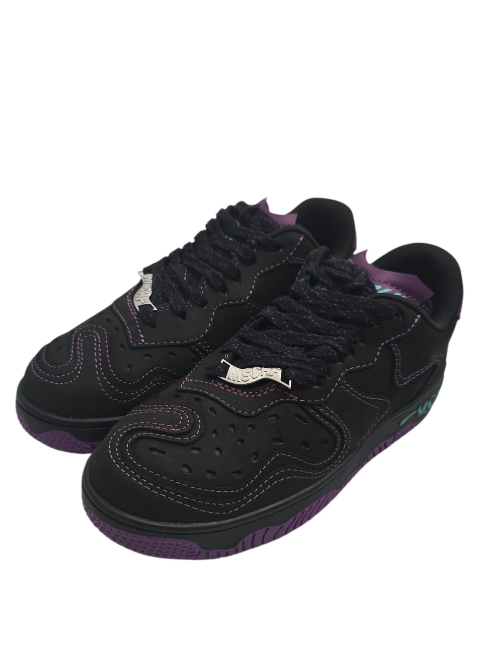 MSCHF Super Normal 2 Mars Black Men's 5 Women's 6.5 Purple MSCHF005.1 MB New - Picture 4 of 14